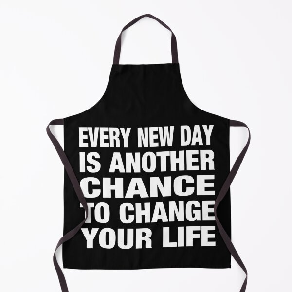 Item preview, Every New Day Is Another Chance To Change Your Life Typography Life and Inspiration Quote in General Style designed and sold by Vasabi88.