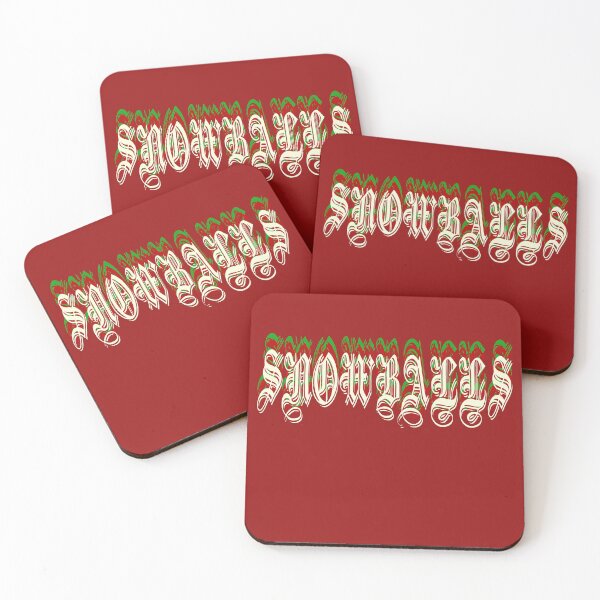 Item preview, SNOWBALLS 1 red designed and sold by AndPeace702.