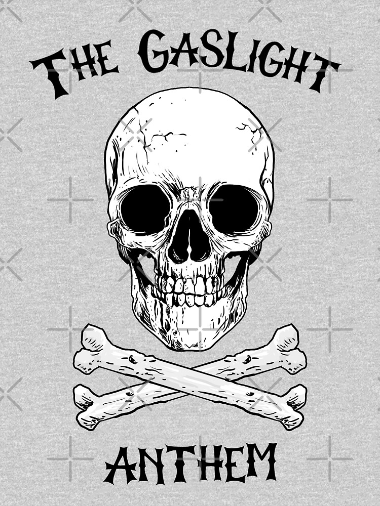 Gaslight anthem 2025 skull t shirt