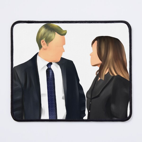 Item preview,  Keen and Ressler best scenes, the blacklist #keenler drawing designed and sold by BeccaKenDesigns.