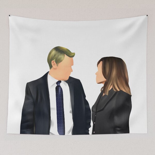 Item preview,  Keen and Ressler best scenes, the blacklist #keenler drawing designed and sold by BeccaKenDesigns.