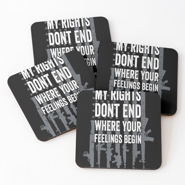 Item preview, My Rights Dont End Where Your Feelings Begin Pro Gun BACK designed and sold by Chanielshian.