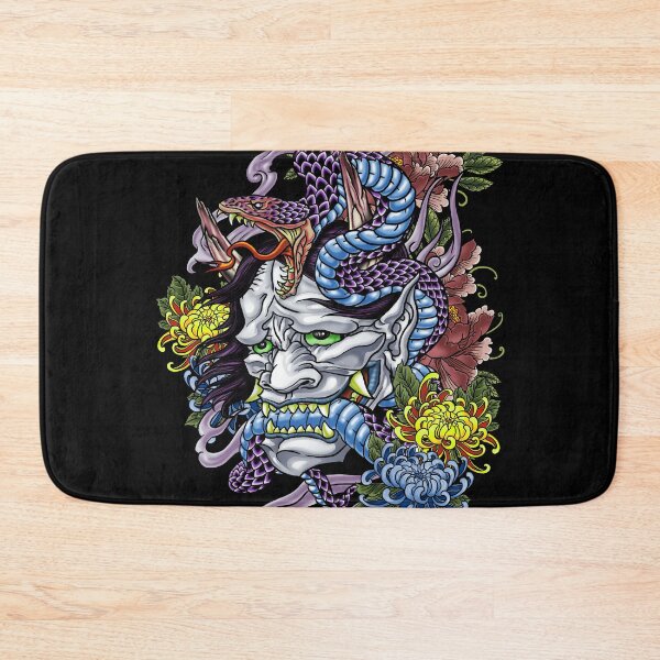 Item preview, Tattoo Devil & Snake D01 designed and sold by HexOne.