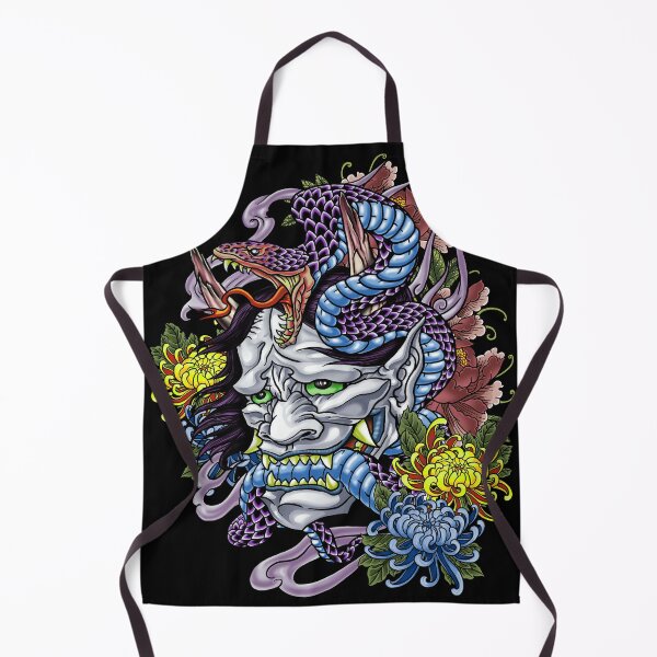 Item preview, Tattoo Devil & Snake D01 designed and sold by HexOne.