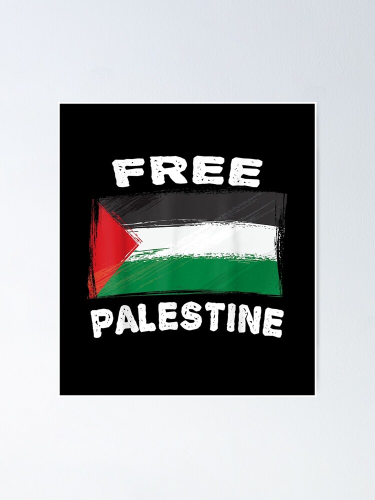 Free Palestine Flag I love Palestine Gaza Palestinian Flag