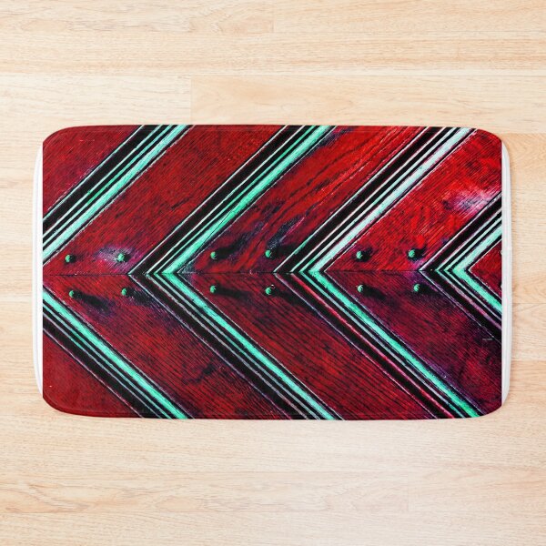 Item preview, Abstract Red Stripes Pattern Bed Sheet or Frock Design designed and sold by PodiShawna.