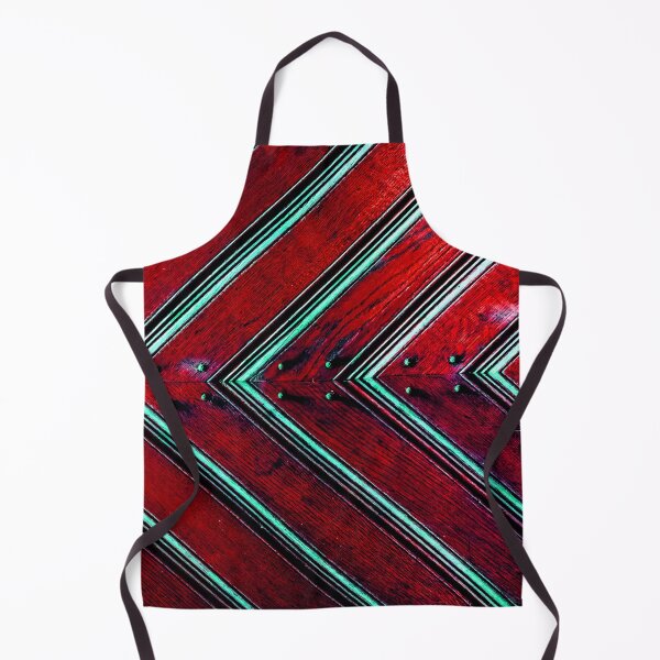 Item preview, Abstract Red Stripes Pattern Bed Sheet or Frock Design designed and sold by PodiShawna.