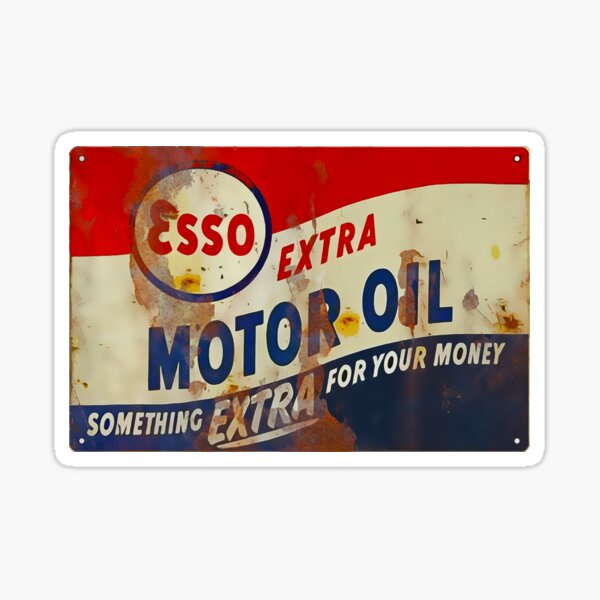 l'huile de moteur Sticker