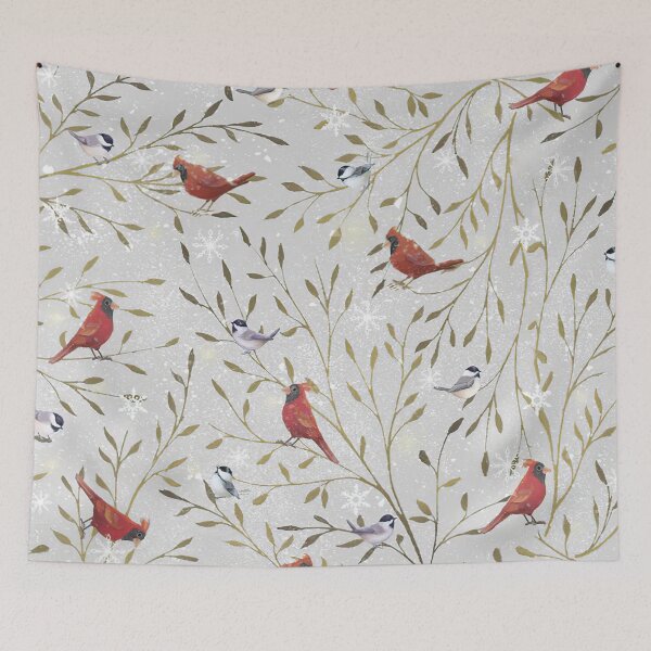 Item preview, Cardinals Winter Birds designed and sold by Streetshop79.