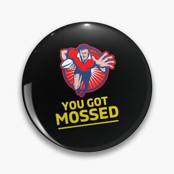 Item preview, You Got Mossed - You Got Mossed Rugby Lover Funny- You Got Mossed Rugby Fire Ball designed and sold by ExploreTheStore.