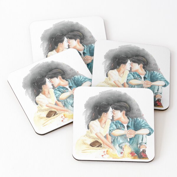 Item preview, Lovers by the Bonfire designed and sold by handsbykat.