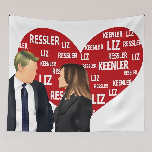 Item preview, Keen and Ressler best scenes, the blacklist #keenler drawing designed and sold by BeccaKenDesigns.