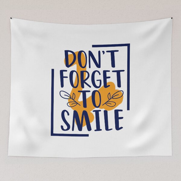 Item preview, Don't Forget To Smile designed and sold by SuperCutsTshirt.