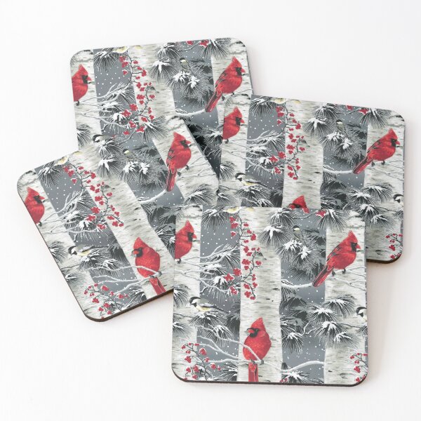 Item preview, Cardinal Bird Family  designed and sold by Streetshop79.