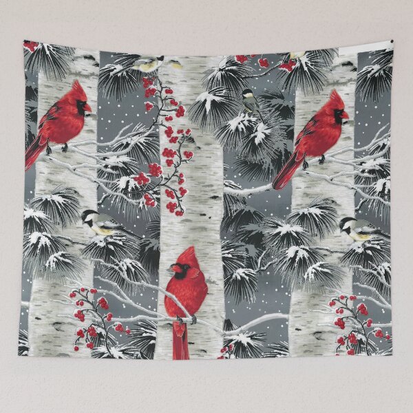 Item preview, Cardinal Bird Family  designed and sold by Streetshop79.