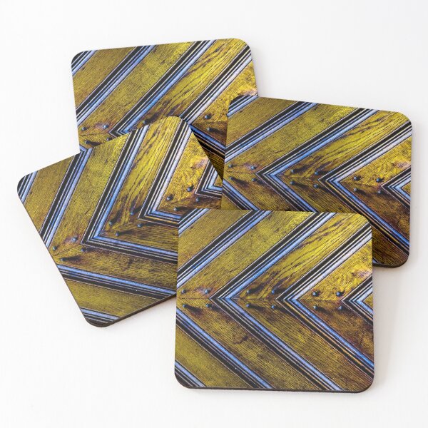 Item preview, Abstract Yellow Stripes Pattern Bed Sheet or Frock Design designed and sold by PodiShawna.