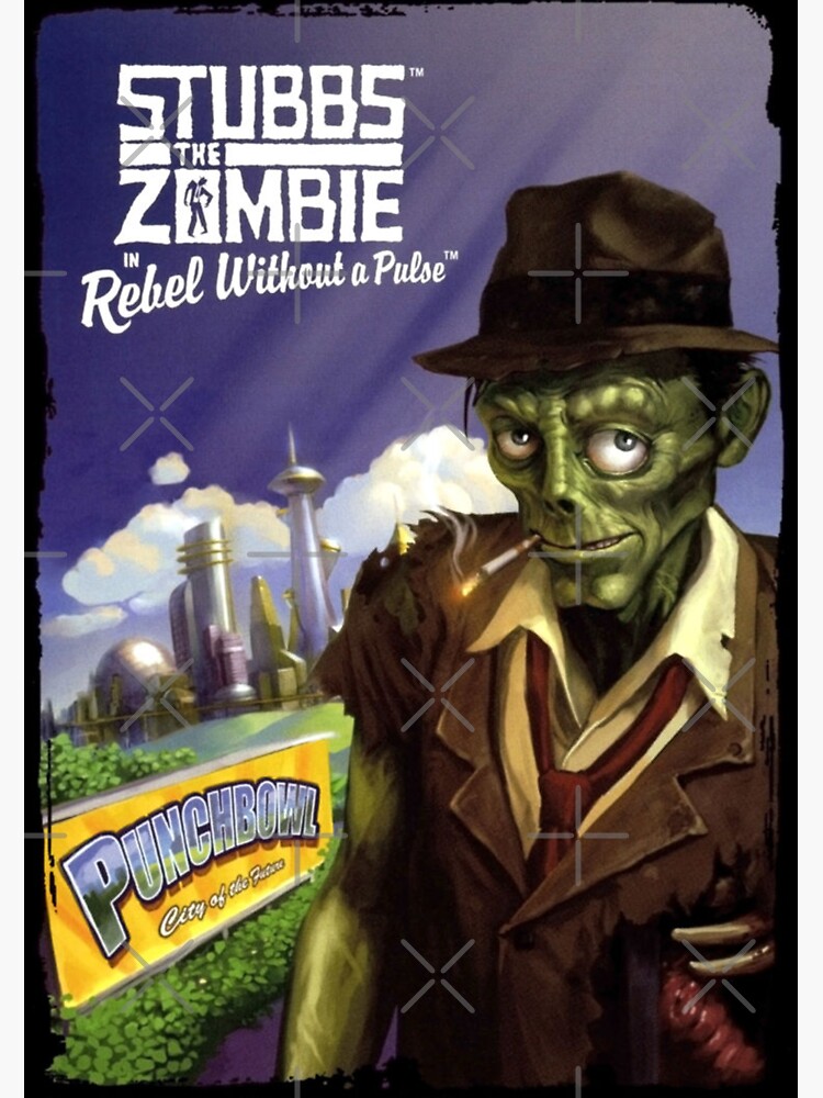 stubbs the zombie rebel without a pulse | Sticker