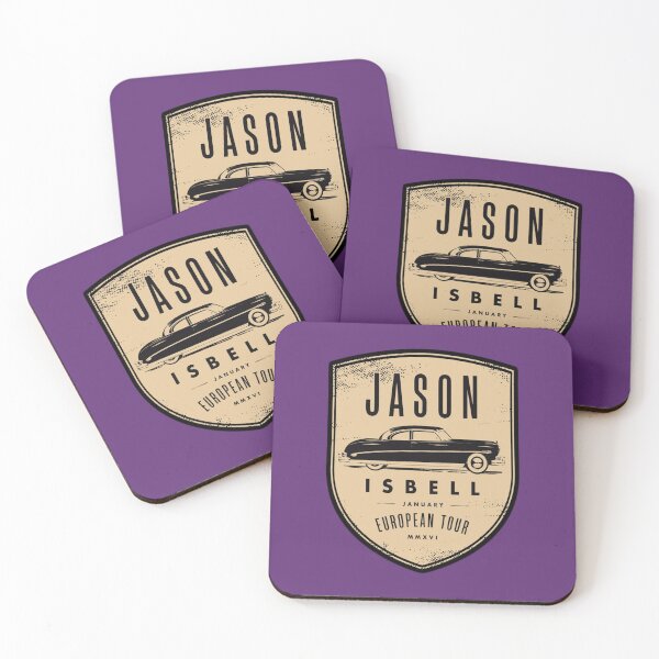 Artikelvorschau, 04 Michael Jason Isbell ist ein US-amerikanischer Singer-Songwriter und Gitarrist, das Logo entworfen und verkauft von VintageMusicM.