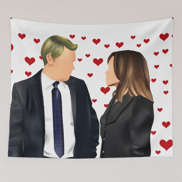Item preview, Keen and Ressler best scenes, the blacklist #keenler drawing designed and sold by BeccaKenDesigns.