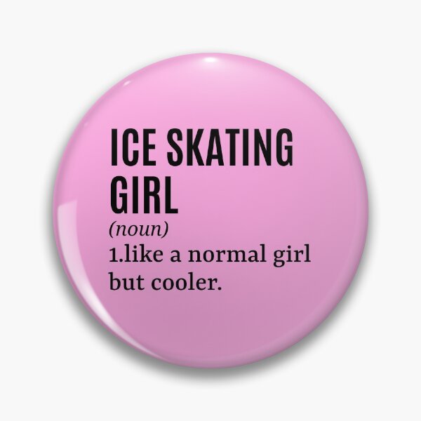 Item preview, Ice Skating Girl - Ice Skater Funny Quote designed and sold by MountainD.