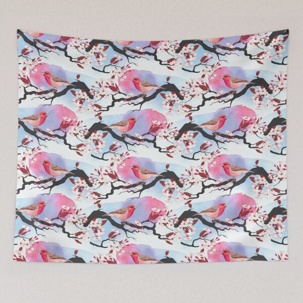 Item preview, Bird Flower Art designed and sold by Streetshop79.