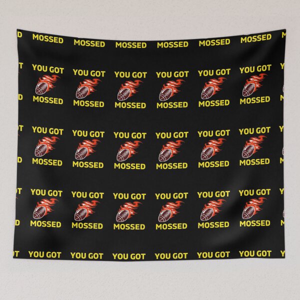 Item preview, You Got Mossed - You Got Mossed Rugby Lover Funny- You Got Mossed Rugby Fire Ball designed and sold by ExploreTheStore.