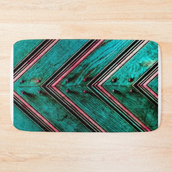 Item preview, Abstract Green Stripes Pattern Bed Sheet or Frock Design designed and sold by PodiShawna.