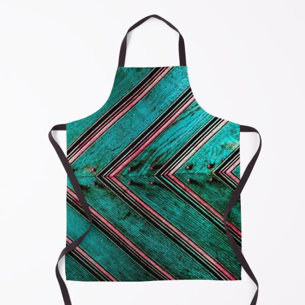 Item preview, Abstract Green Stripes Pattern Bed Sheet or Frock Design designed and sold by PodiShawna.