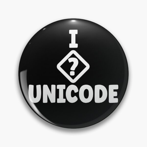 Item preview, I love Unicode Funny Programmer Gift designed and sold by zenpatterns.