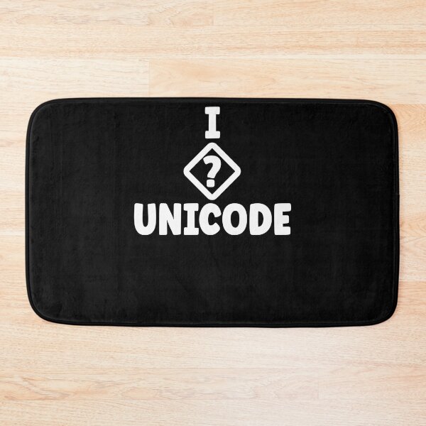 Item preview, I love Unicode Funny Programmer Gift designed and sold by zenpatterns.