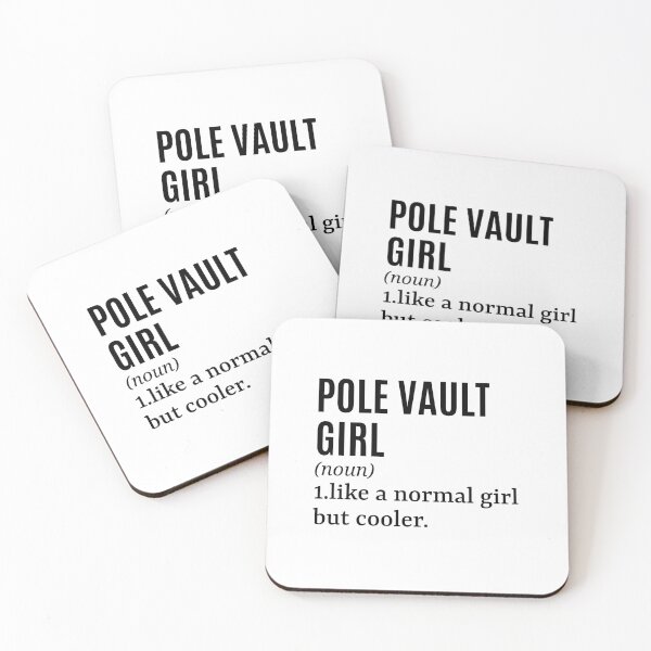 Item preview, Pole Vault Girl - Pole Vaulter Funny Quote designed and sold by MountainD.