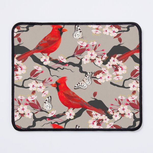 Item preview, Cardinals Floral Picture designed and sold by Streetshop79.