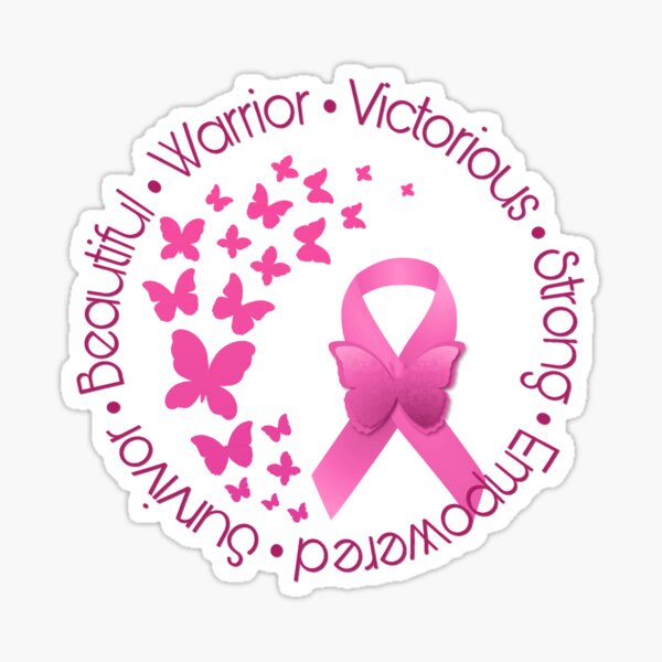 Awareness Ribbon Stickers & Decals – Breast Cancer Awareness, More