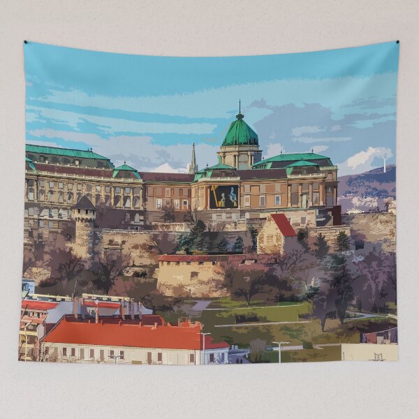Item preview, Budapest Historical Castle Architecture Hungary  designed and sold by Anuchartl.