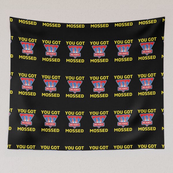 Item preview, You Got Mossed - You Got Mossed Rugby Lover Funny - You Got Mossed Rugby Fire Ball designed and sold by ExploreTheStore.