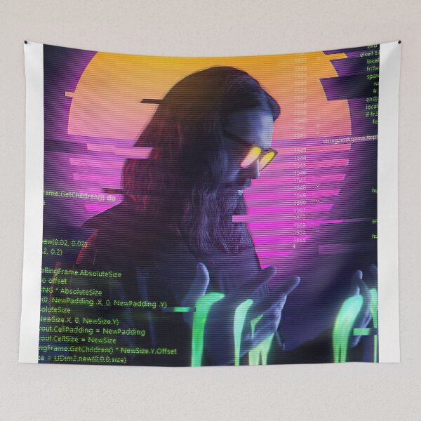 Item preview, Synthwave Futuristic Neon Color Art designed and sold by Rakuten Mallor.