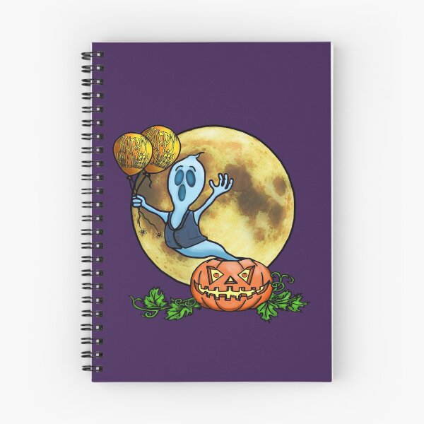 Item preview, Halloween Ghost Spreading Halloween Cheer designed and sold by FictiveArt.