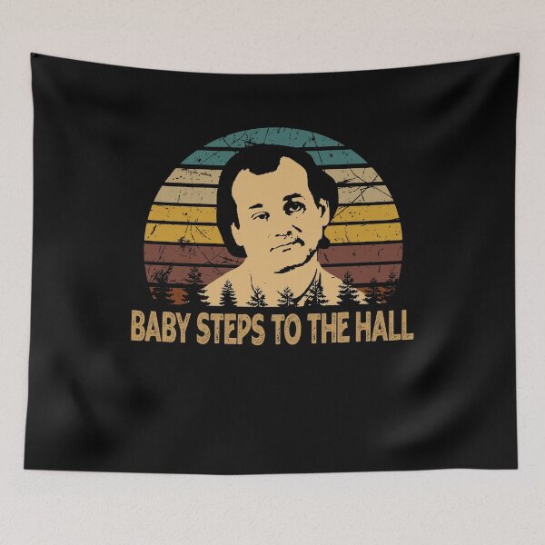 Item preview, Retro What About Bob Films - Baby Steps To The Hall designed and sold by JamieJacquelin3.