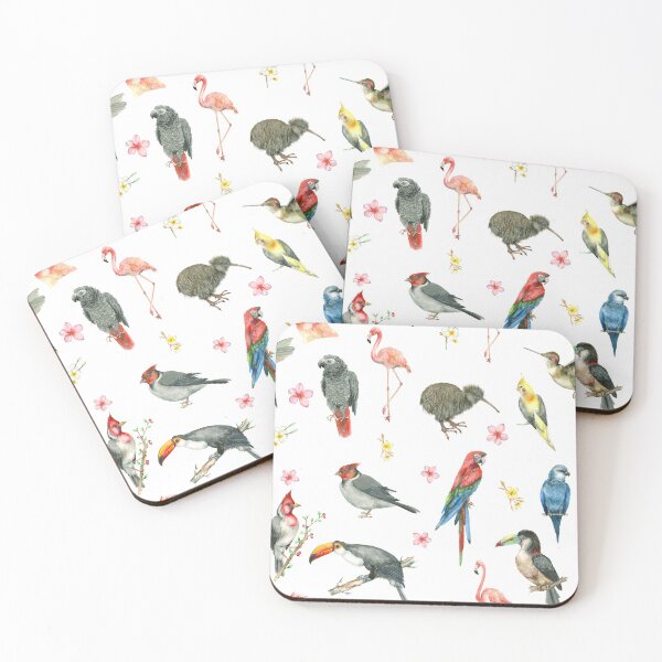 Item preview, Bird Type  Watercolor Art designed and sold by Streetshop79.