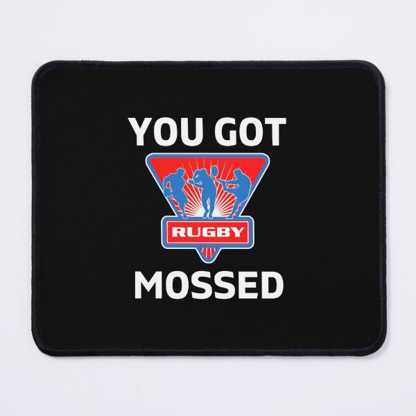Item preview, You Got Mossed - You Got Mossed Rugby Lover Funny - You Got Mossed Rugby Fire Ball designed and sold by ExploreTheStore.