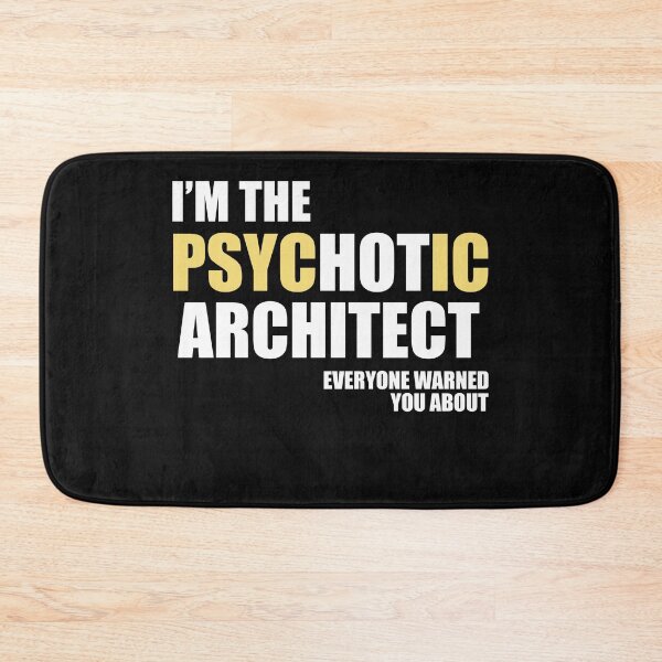 Item preview,  Gift For A Psychotic Architect ,Funny Gift designed and sold by AYOUCHKA.