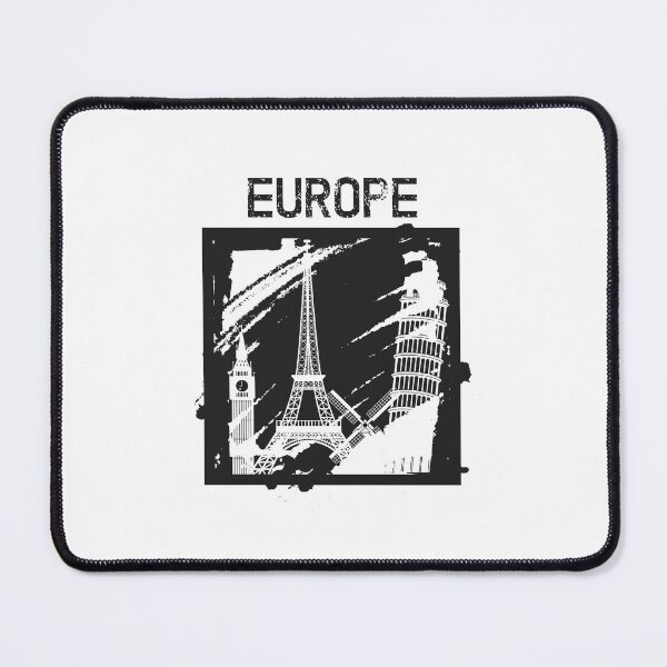 Item preview, Travel to Europe Paris London Vintage Retro style Design. Black text designed and sold by epicmarketing.