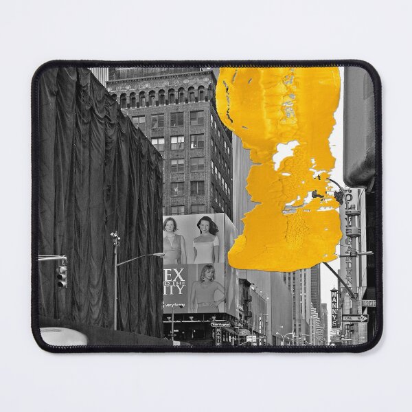 Item preview, NYC Yellow Cabs - Billboard and the City - Brush Stroke designed and sold by Hell-Prints.