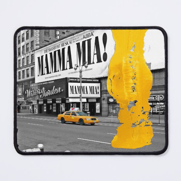 Item preview, NYC Yellow Cabs - Musical - Brush Stroke designed and sold by Hell-Prints.