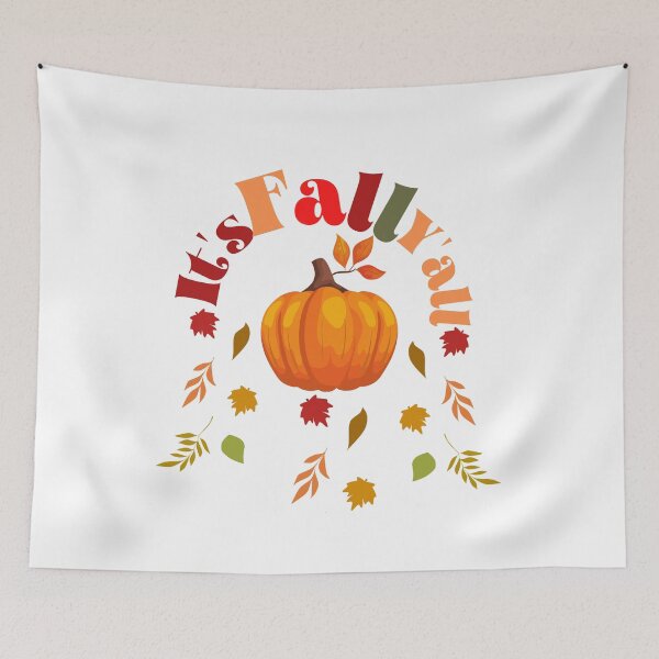Item preview, It's Fall Y'all Pumpkin Halloween designed and sold by PiDesignn.