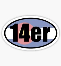 Colorado 14ers Sticker