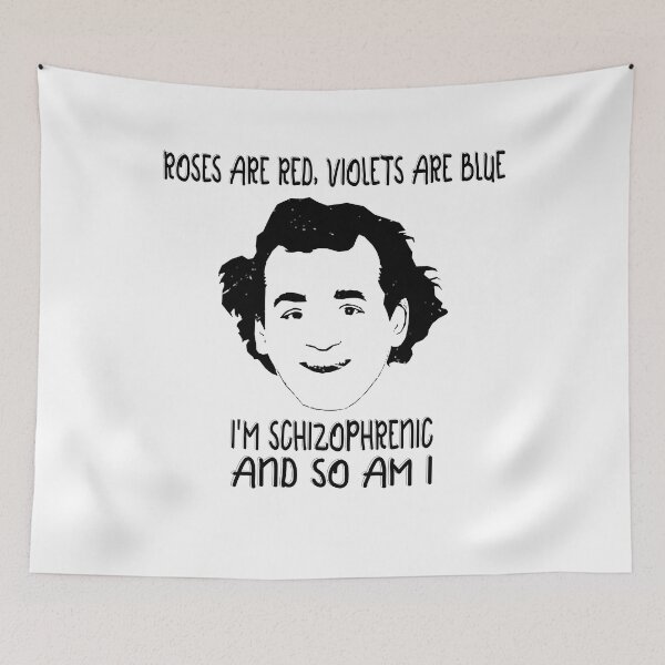 Item preview, Roses Are Red, Violets Are Blue - I'm Schizophrenic And So Am I designed and sold by JamieJacquelin3.