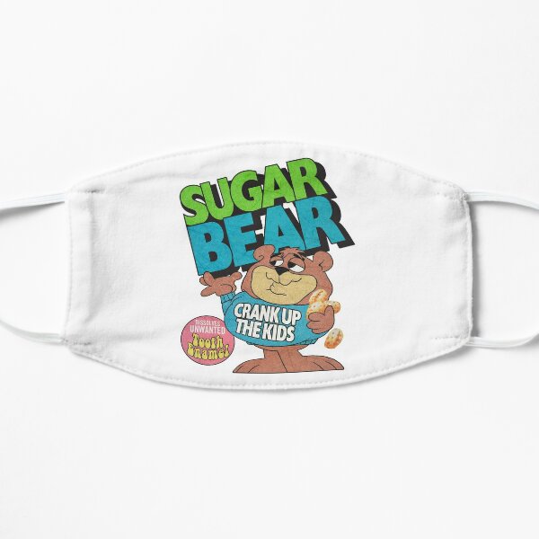 Sugar Bear The Diabetes Version Super Sugar Crisp Cereal Bear Mascot Character Flat Mask