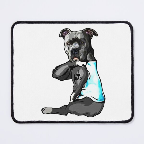 Item preview, Cute Pitbull I Love Dad designed and sold by mosescdr5.