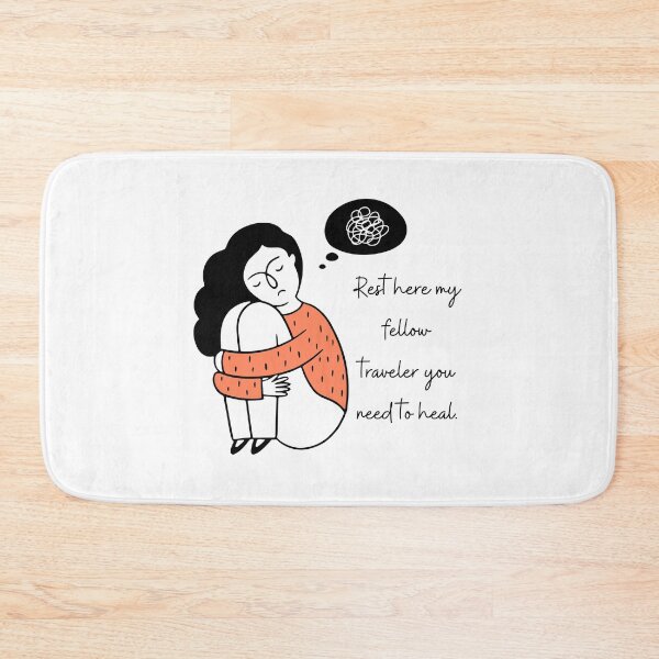 Item preview, Rest Here traveler, you need to heal. designed and sold by Tiredmenphilo.